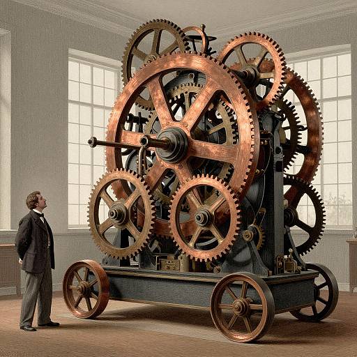 Victorian Era Steam-Powered Computer