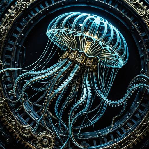 Futuristic Robotic Jellyfish Design