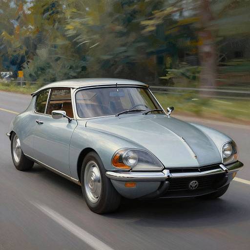 Art Deco Super Sports Car Masterpiece