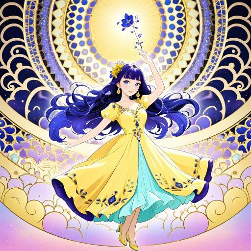 Whimsical Elegance of a Quirky Woman Whimsical Elegance of a Quirky Woman