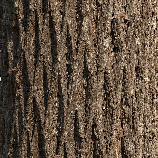 Seamless Realistic Tree Bark Texture