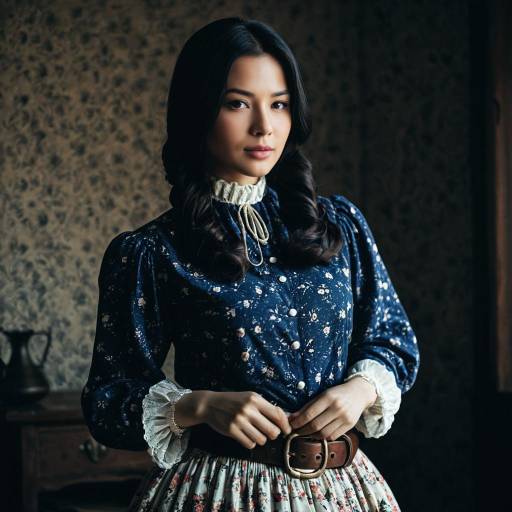 Maria Cosplay in Classic Western Style
