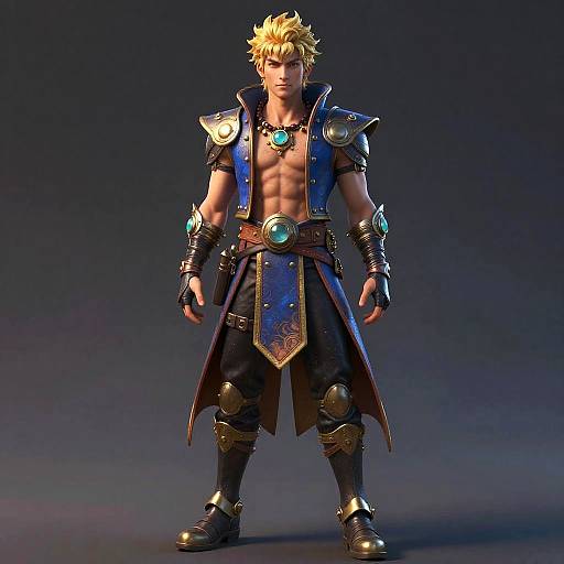 Fantasy-Inspired AI Full Body Characters