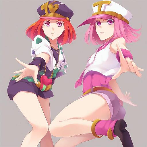 Illustration of Hot pants (sbr), jojo no kimyou na bouken in the style of Kaede (mmkeyy)