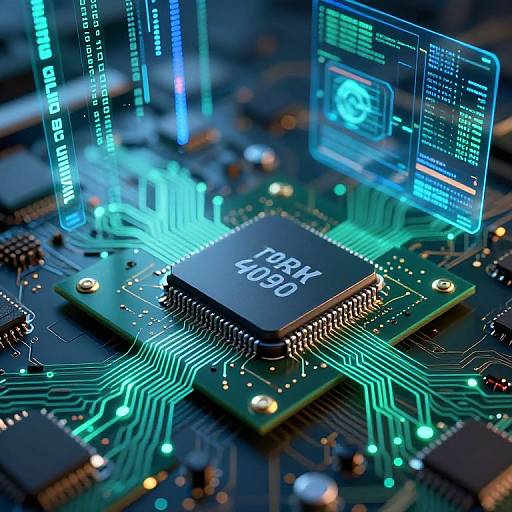 RTX 4090 Circuitry Close-Up