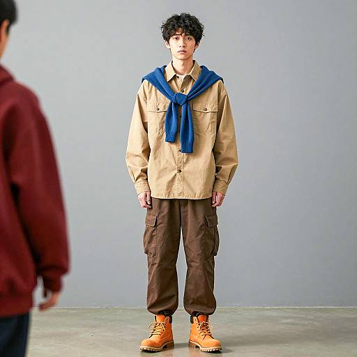 Urban Fashion Portrait of Young Man