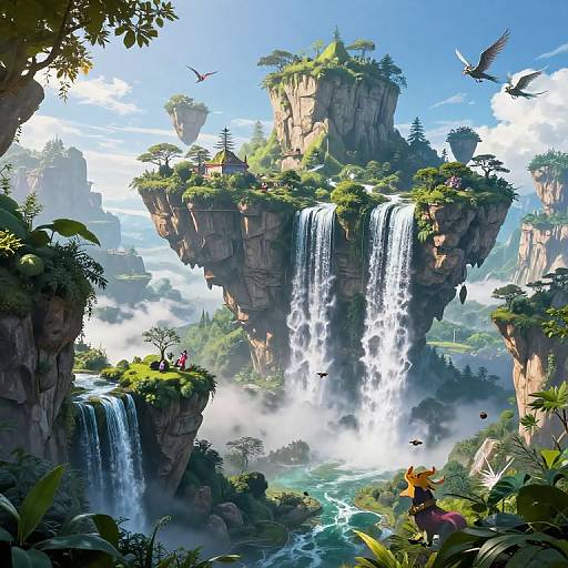 Ultra-High Detail Fantasy Landscape