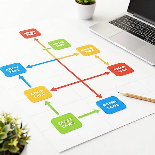 Vibrant Interconnected Tasks Cronogramas