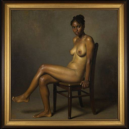 Rob Francken Figurative Nude Painting