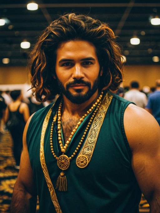Man in Maui Cosplay Costume