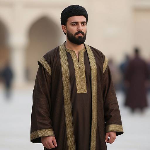 Osman Gazi Portrait with Robe