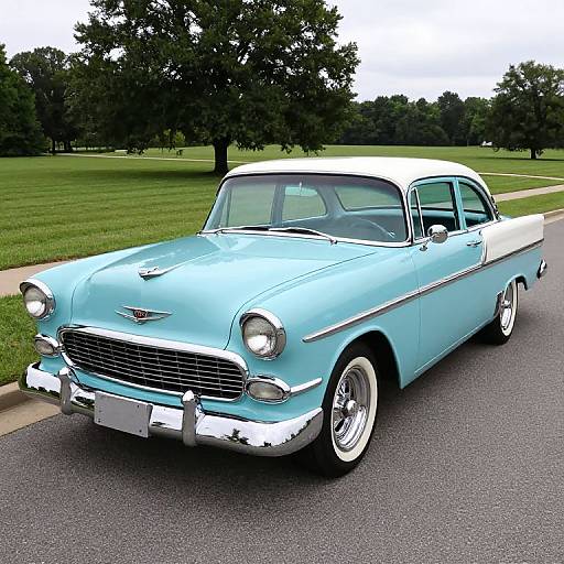 Vintage 1955 Ford Fairlane Image
