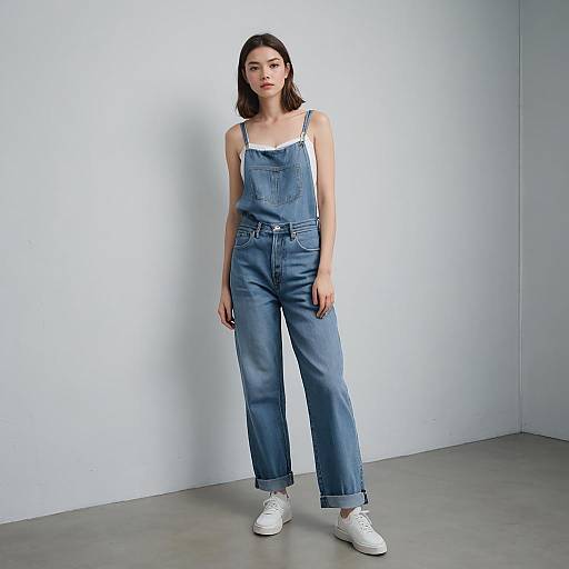 Y2K Fashion in a Misty Forest