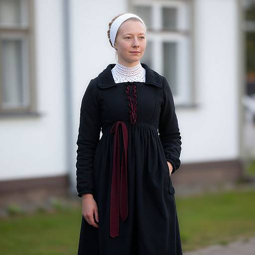 Traditional Swedish Female Dress