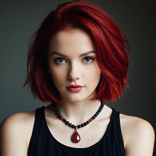 Photorealistic Portrait of Young Woman