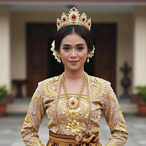 Traditional Philippine Female Costume