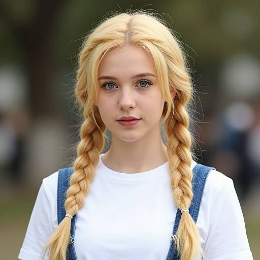 Photorealistic Annabelle Costume Portrait