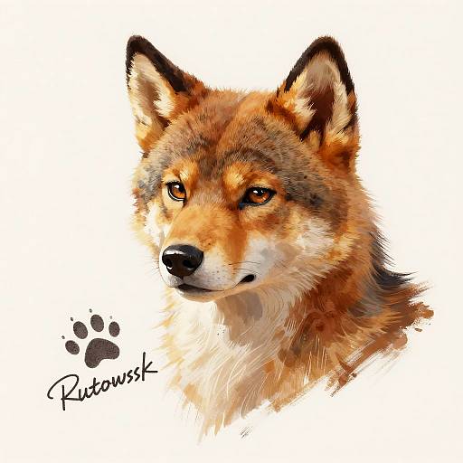 Cool Furry Male Self-Portrait