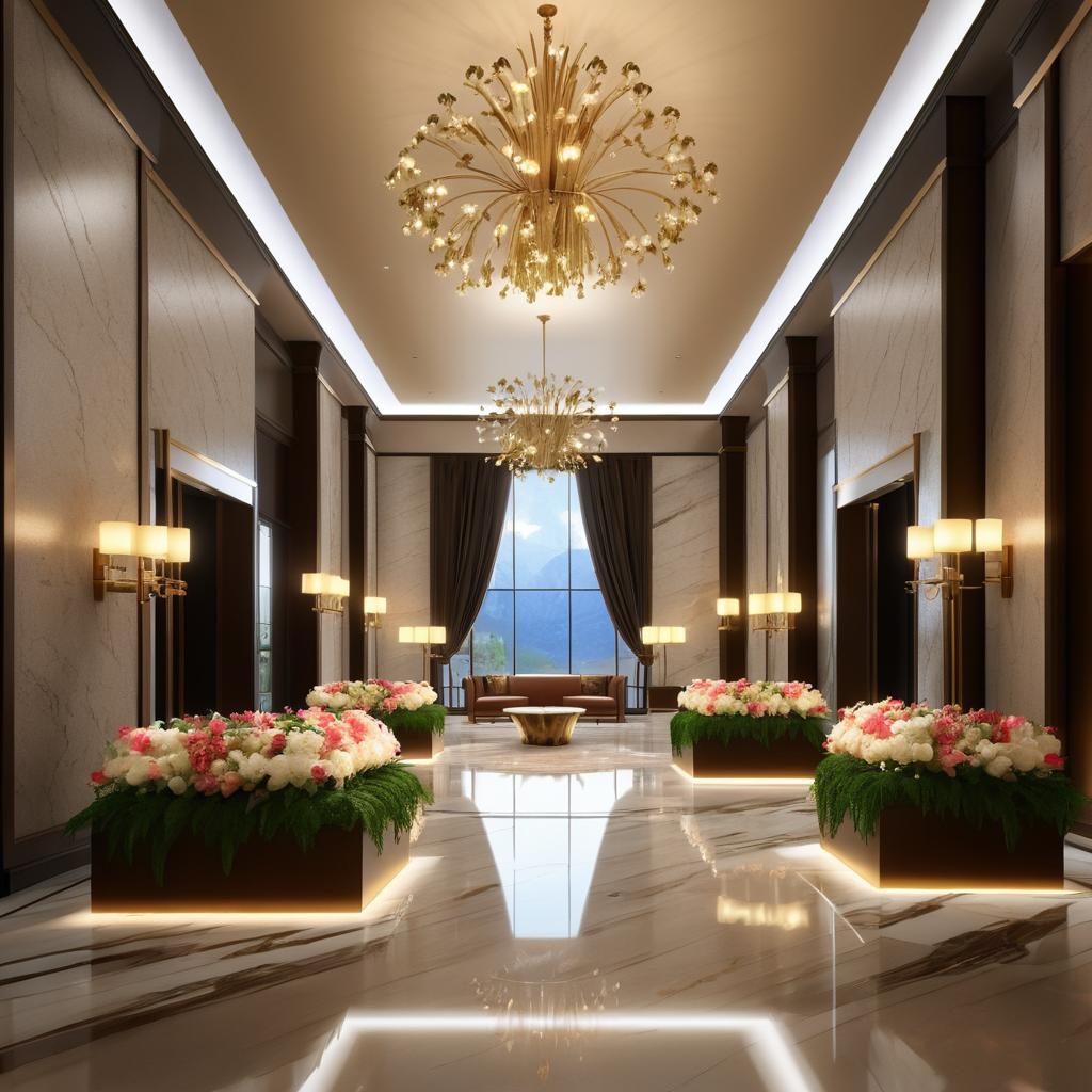 Luxurious Hotel Reception in 4K Detail