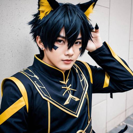 Cosplay photo of aak (arknights). Costume clothes