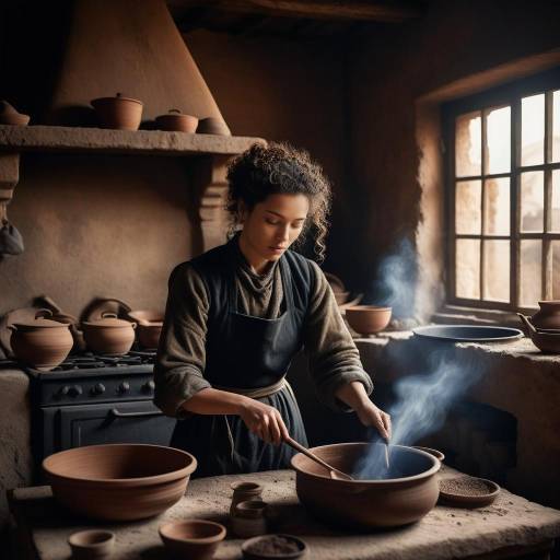 Culinary Serenity in a Rustic Kitchen