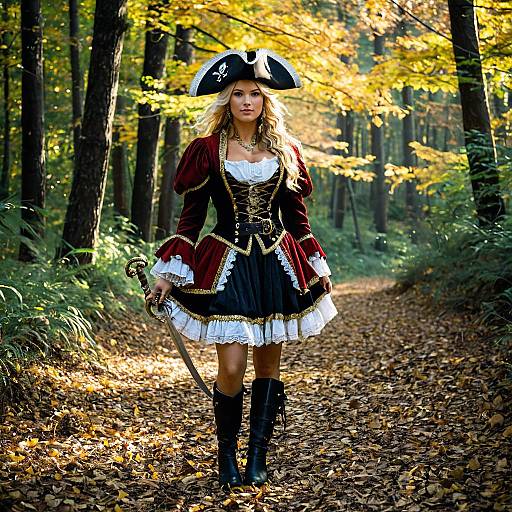 Autumn Pirate Rave Costume Inspiration