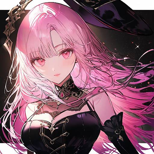 Illustration of Mori calliope (6th costume), hololive in the style of Mura karuki