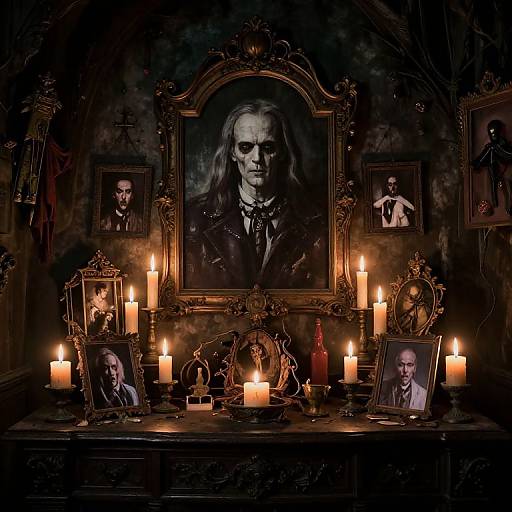 Jeffrey Dahmer Macabre Shrine Art