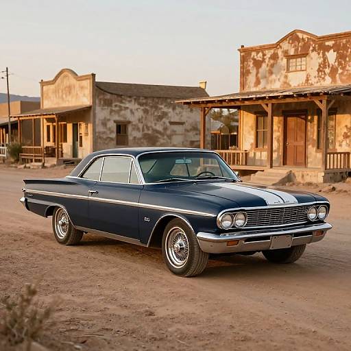 Vintage 1960s Fastback in Desert