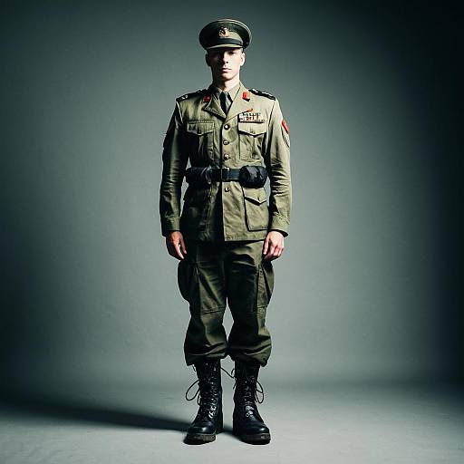 Military Combat Boots Work Outfit