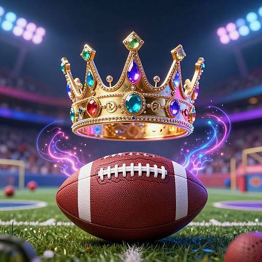 Enchanted Fantasy Football Crown