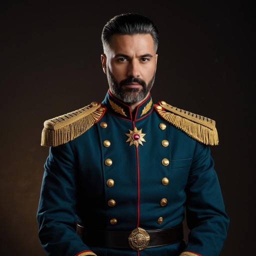 General Sargon Cosplay with Military Elegance