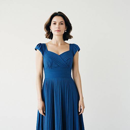 Woman in Blue Joanna Hope Dress