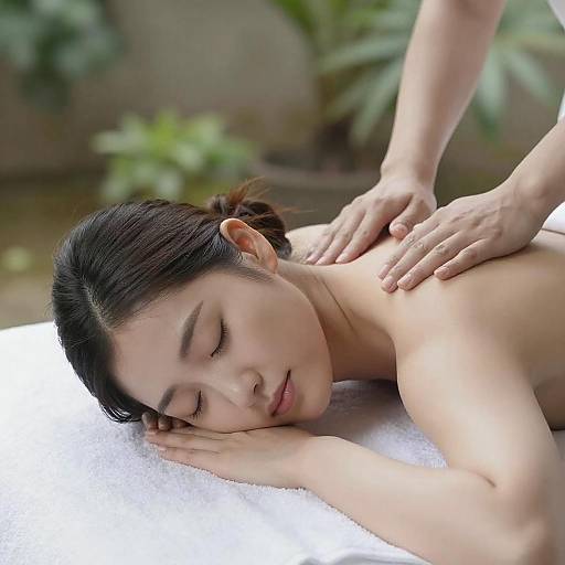 Relaxing Massage Therapy Session