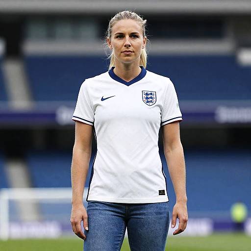 Woman in White Shirt and Jeans