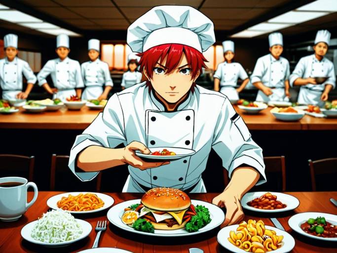 Epic Food Wars Anime Chef Wallpaper