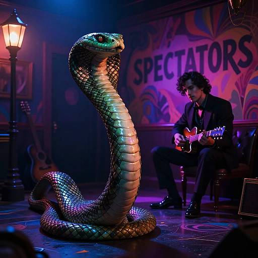 Psychedelic Noir: Ghostly Cobra & Poet