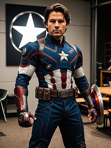 Authentic Male Avengers Costume