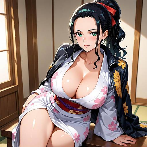 Nico Robin in Wano Style Kimono