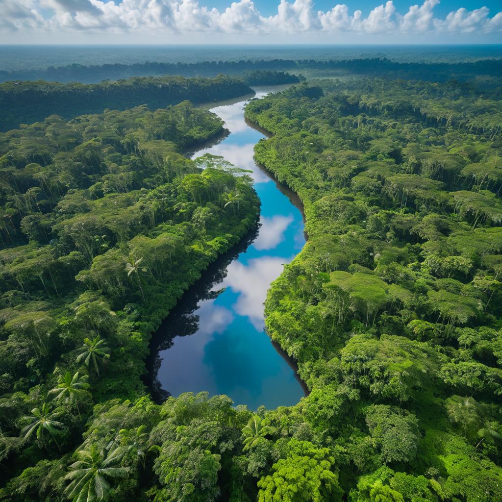 Breathtaking Amazon Rainforest Landscape Capture