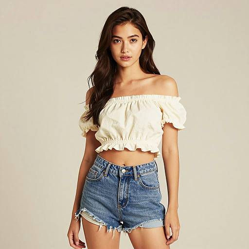 Confident Young Woman Summer Style