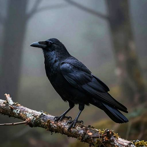 Dark Fantasy Raven Profile