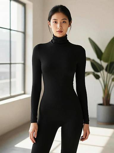 Minimalist Fashion Portrait in Loft