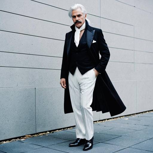 Elegant Older Man Cosplay Costume Design