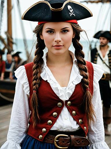 Brilliant Girl Pirate Buccaneer