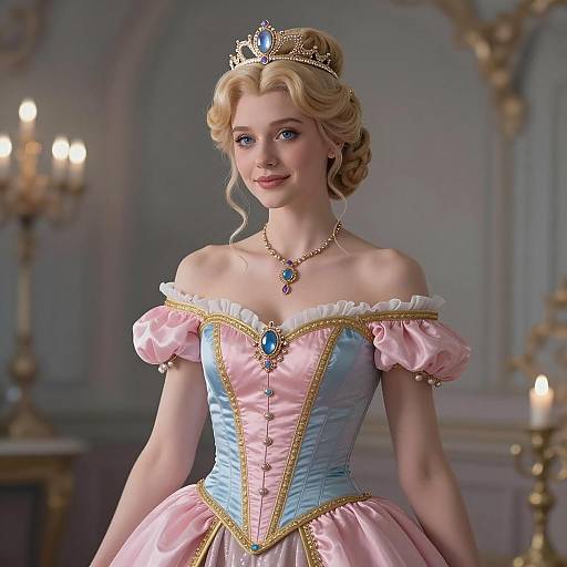 Elegant Fantasy Princess Portrait