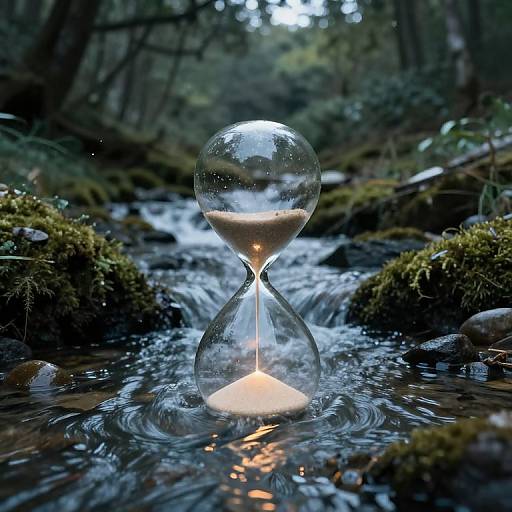 Uphill River of Liquid Time