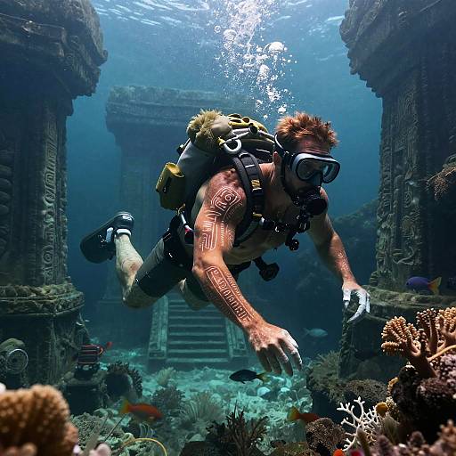 Simic Hybrid Explorer in Sunken Temple