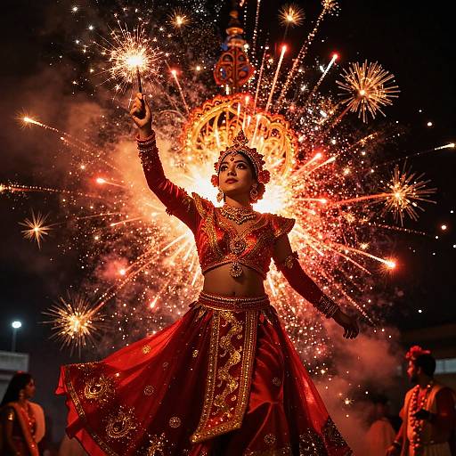 Vibrant Cultural Celebration Art