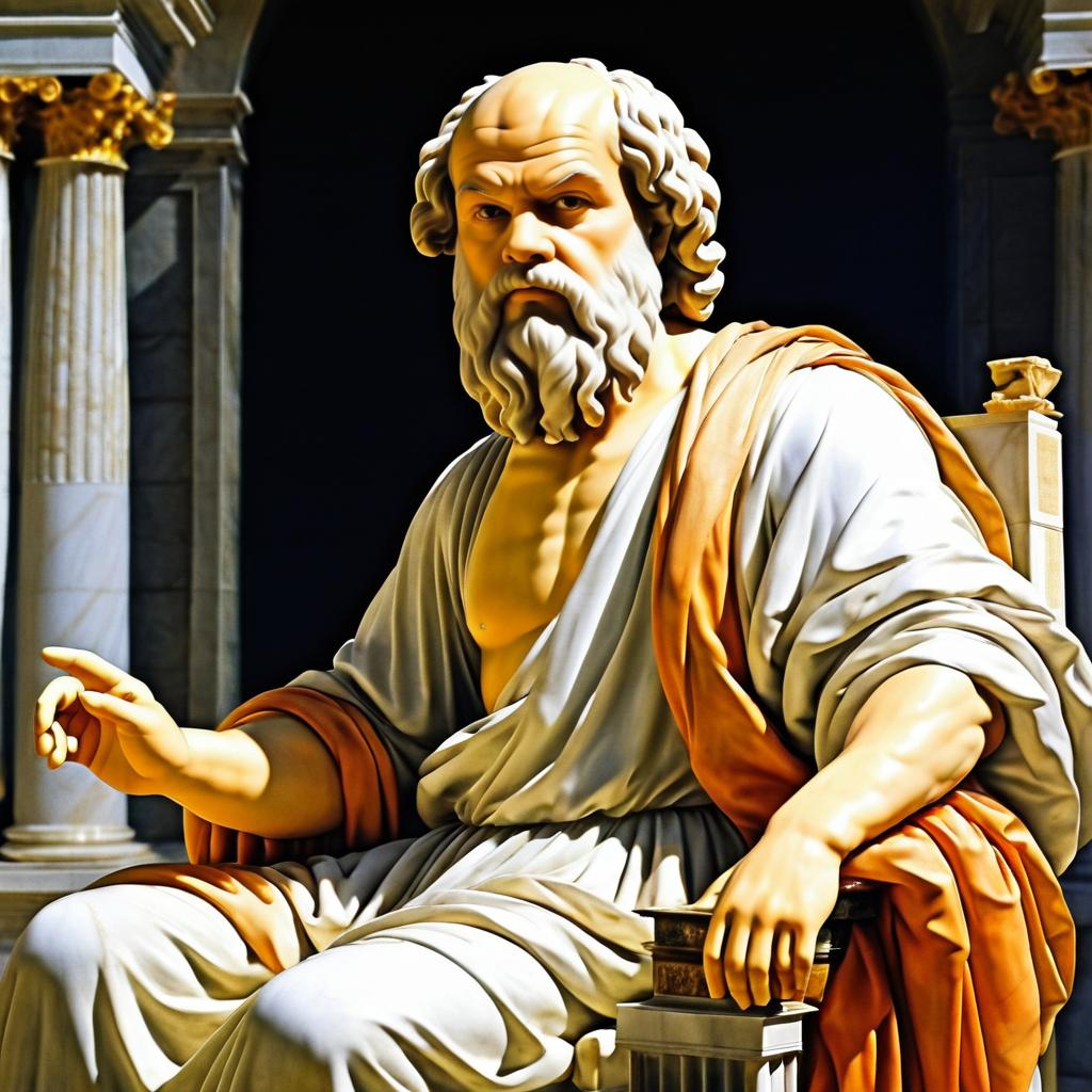 Socrates in Creation: A Raphael Tribute